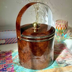 Vintage MCM ice bucket